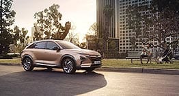 nexo 2019 side view parked